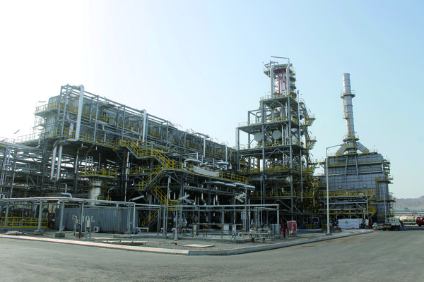Turkmenbashy Oil Processing Complex in Turkmenistan.