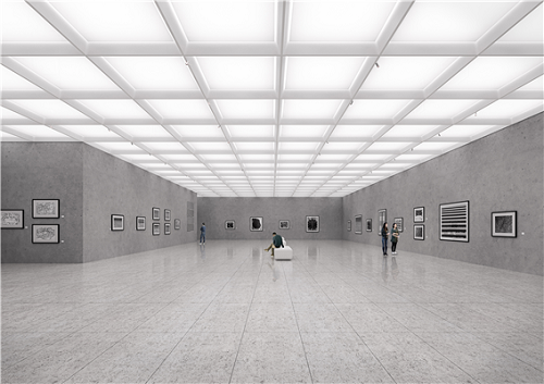 당선작 내부투시도