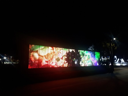 미디어월 구동 사진