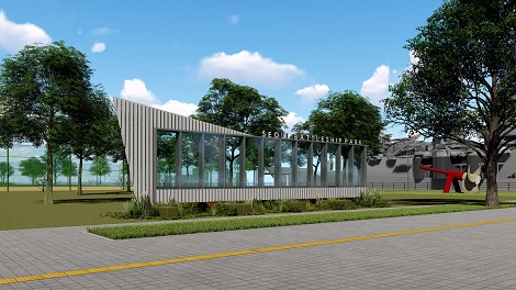 미디어월 조성예상도