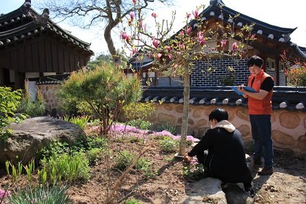 국립문화재연구소와 산림청 공동조사 현장