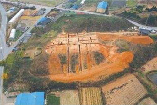 고창 봉덕리 1호분 전경