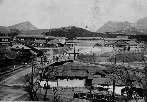 1910년대 경성중학교 전경