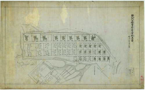 흥화문내총독부관사배치도