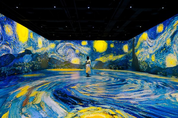 반 고흐 인사이드 더 씨어터 이미지  [사진=롯데백화점]