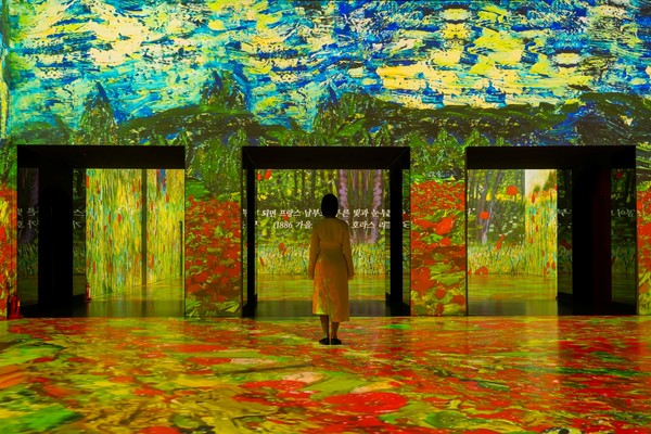 반 고흐 인사이드 더 씨어터 이미지  [사진=롯데백화점]