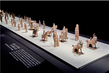 게르(Ger) 모양 도기(북방유목민족용 이동식 텐트)