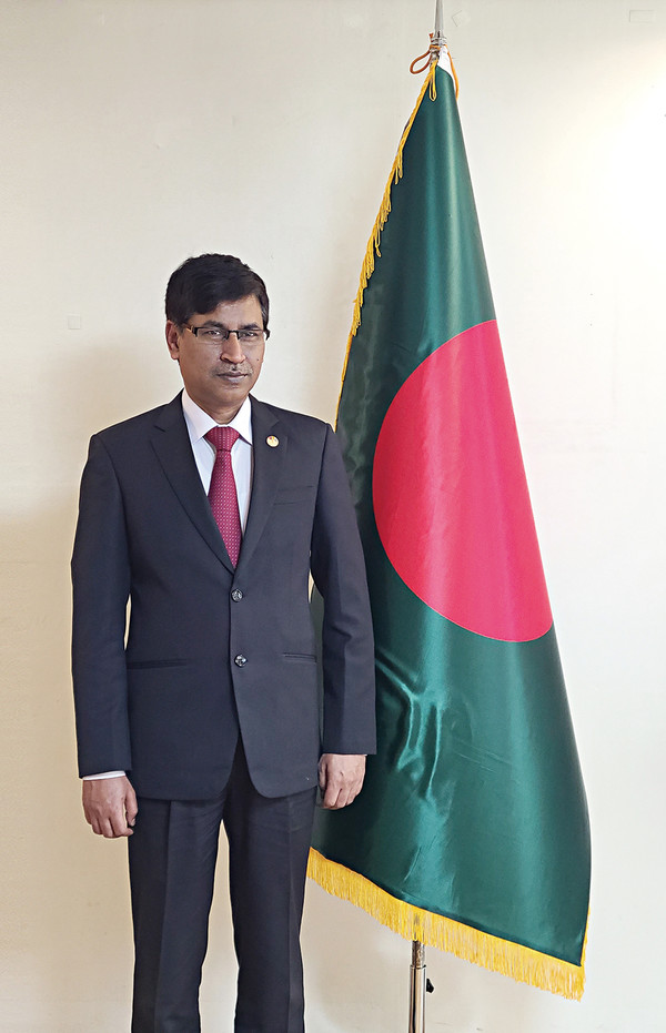 H.E. Delwar Hossain Ambassador of Bangladesh