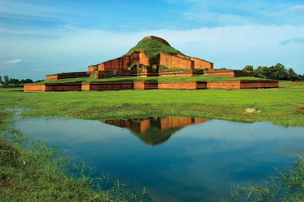 Somapura Mahavihara (Paharpur Monastery), a UNESCO World Heritage Site, is the largest Buddhist monastery in the Southern Himalayas and one of the most important archaeological