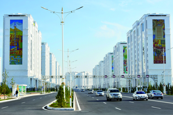 New apartments of Ashgabat