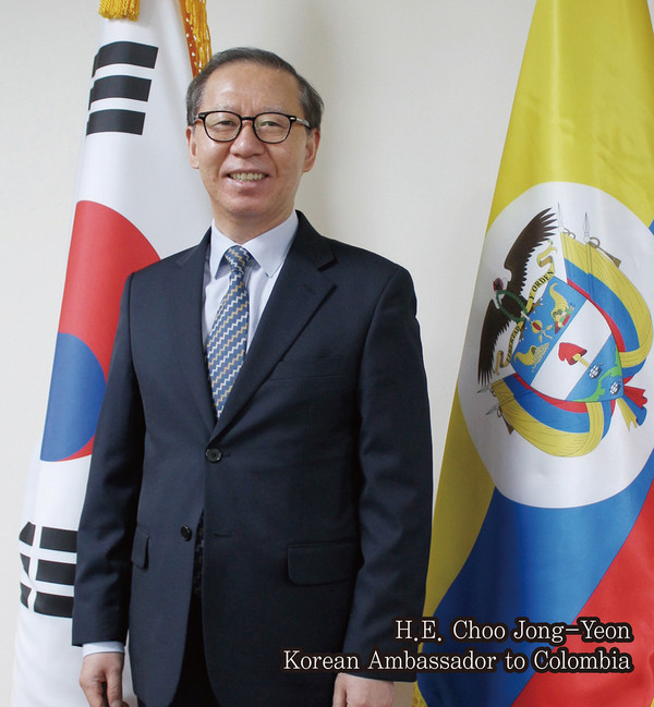 H.E. Choo Jong - yeon, Korea Ambassador of Colombia