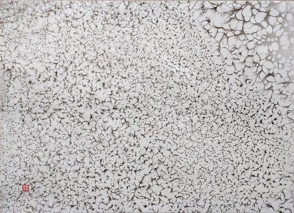 설화수묵화 102x74 (사진제공=임기옥 화백)