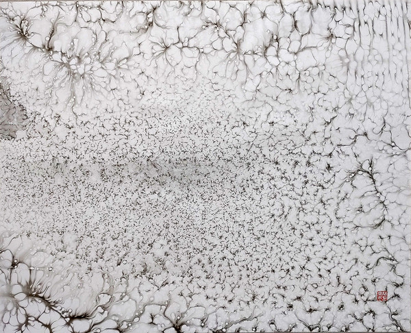 설화수묵화 95x77 (사진제공=임기옥 화백)