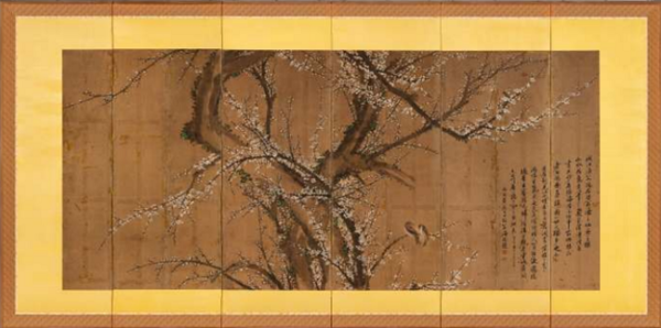 양기훈, 매화도 병풍