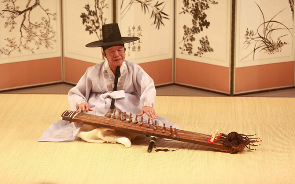 가야금산조및병창 강정열 보유자