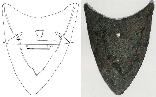 구의동 보루 고구려 철제 보습(구의동보고서 간행위원회, 1997,『한강유역의 고구려요새 구의동유적 발굴조사 종합보고서』