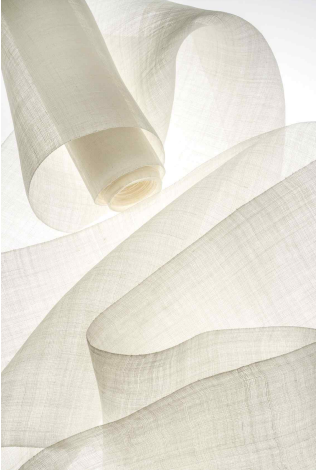 최유진 作 - 백모시(2021) 모시 | 길이 1000cm, 폭 36cm