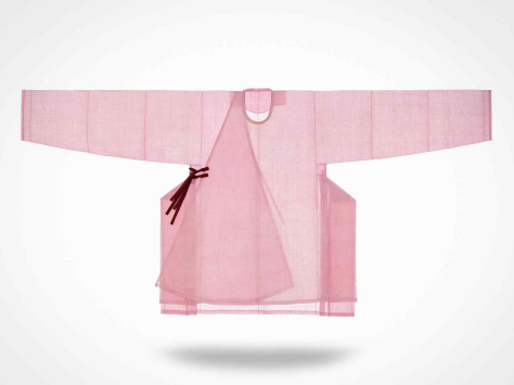 이주은 作 - 단령(2021) 모시, 명주 | 총장 122cm, 화장 128cm, 품 74cm