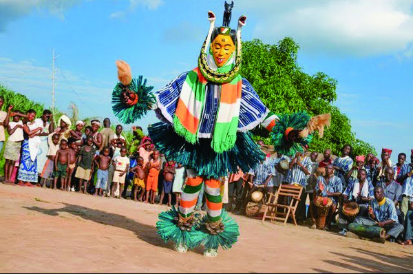 Traditional dance: Zaouly in Gouro country
