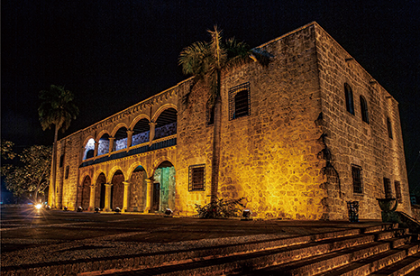The Alcázar, in Santo Domingo, where the court of Viceroy Bartholomew Colombus sat in the 16th century (Photo: Federico Alberto)