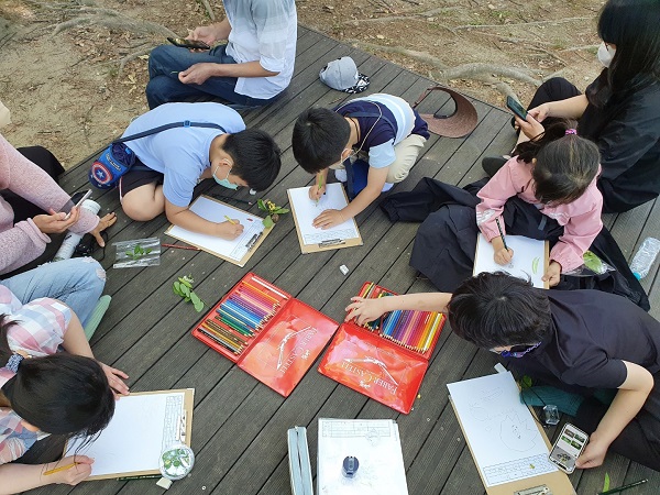 중랑캠핑숲 자연관찰 일기/서울시=사진