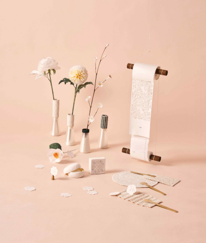 전통한지를 활용하여 개발한 상품/문화재청=사진