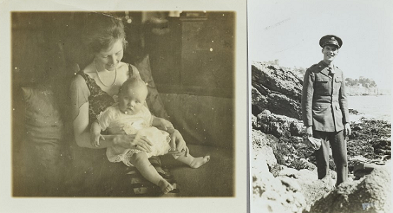 테일러家 사진 중 메리와 아들 브루스 T. 테일러(좌), 테일러家 사진 중 브루스 T. 테일러(우)/서울역사박물관=사진