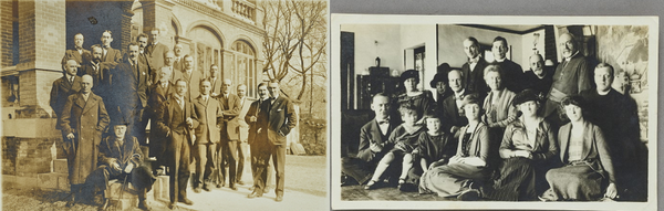 서울구락부(The Seoul Club)(좌), 테일러家 인물(우)/서울역사박물관=사진