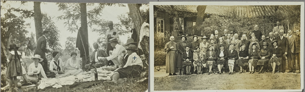 테일러家 인물(좌), 성공회 성당(우)/서울역사박물관=사진