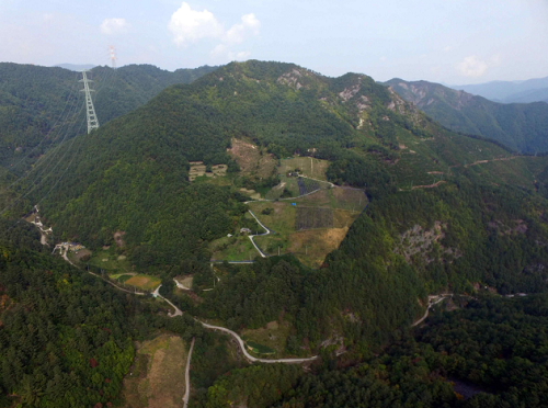 삼척 흥전리 사지 전경(2015)/문화재청=사진