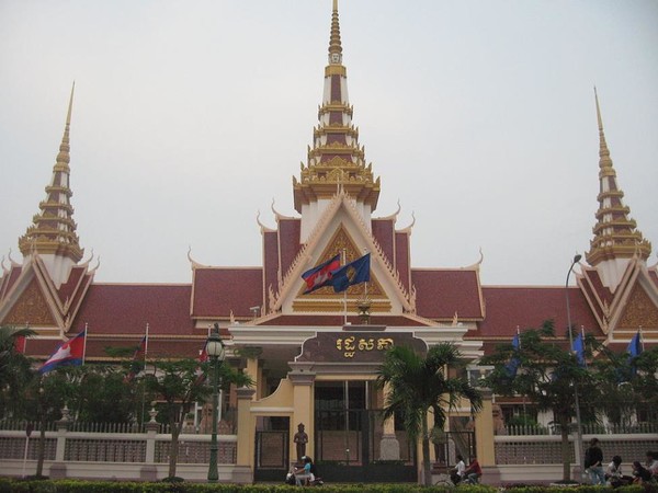 National Assembly capitol of Cambodia