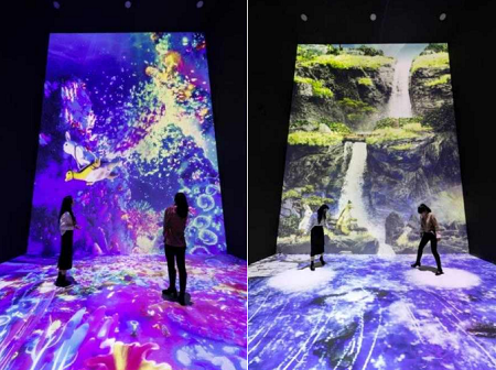 국립무형유산원 '무형유산 디지털체험관 영상실'/문화재청=사진