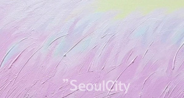 ▲그대 오시는 길(140x75)Acrylic on canvas [사진=이영아 작가]