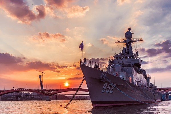 서울함공원 노을/서울시=사진