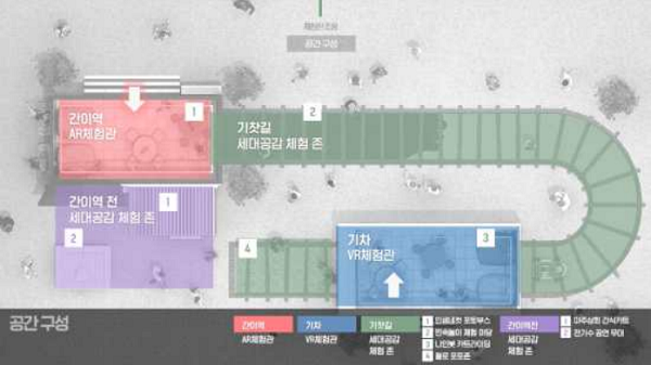 체험관 공간 구성/문화재청=사진