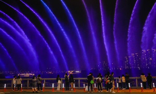 한강야경투어한강 운영 모습/서울시=사진