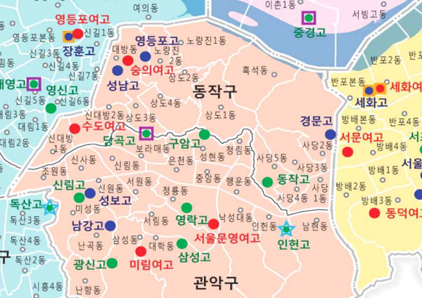 서울시교육청=지도