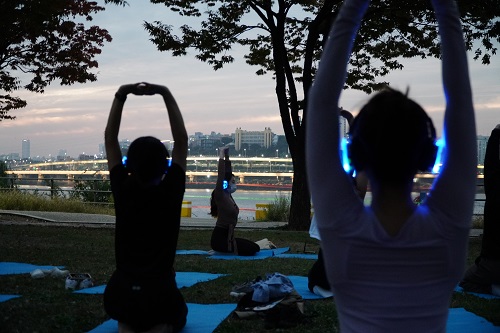 나홀로 요가/서울시=사진