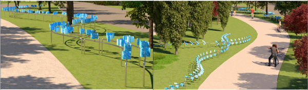 개울/작가 : Team 233(박민정, 이서영, 김혜린, 정민지, 정리나)/서울시=사진