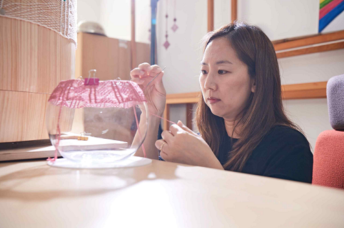 국가무형유산 매듭장 이수자 김시재/문화재청=사진