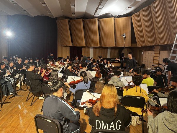 오케스트라 연습사진 (사진제공=세종문화회관)