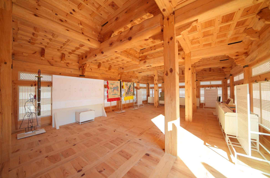 계조당 전시실 내부 전경/문화재청=사진