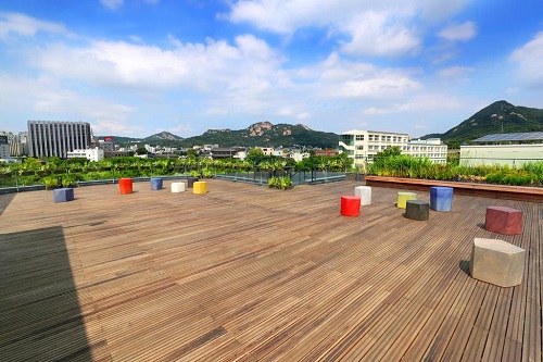 서울공예박물관=공예@IN&OUT예정 장소(교육동 옥상 전망대)