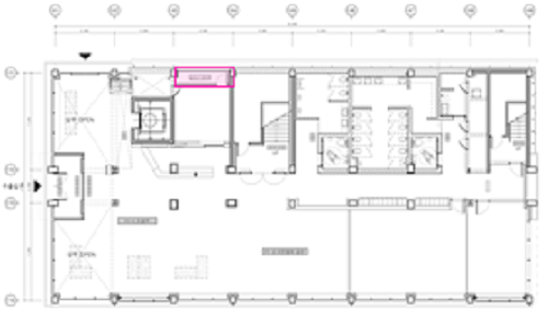 서울공예박물관=쇼윈도 갤러리 평면도