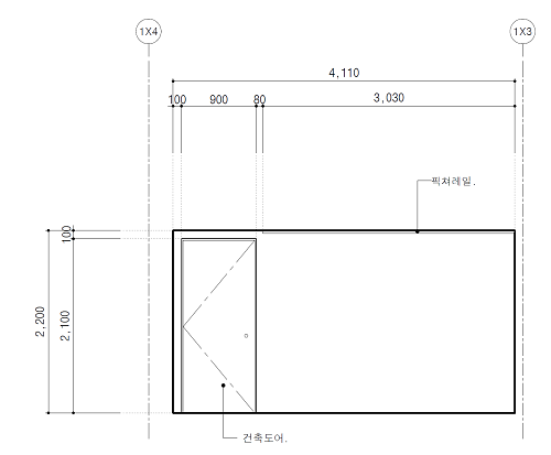 서울공예박물관=쇼윈도 갤러리입면도