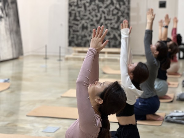 필묵변혁 요가 장면 (사진제공=세종문화회관)