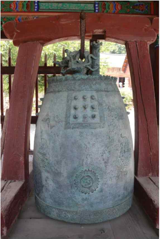 부안 내소사 동종/문화재청=사진