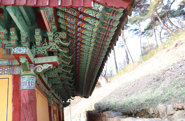 배면(뒤)에서 본 처마/문화재청=사진