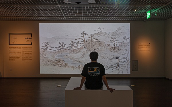 수묵 미디어아트 영상 전시/서울역사박물관=사진