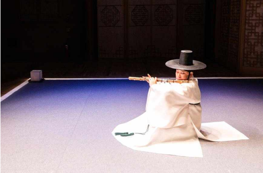 대금산조 (출처: 국립국악원)/문화재청=사진